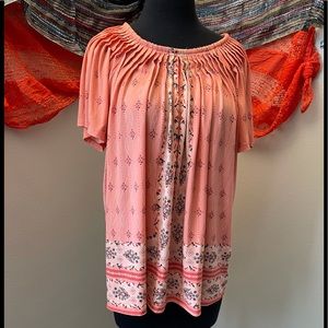 Style & Co flowy top